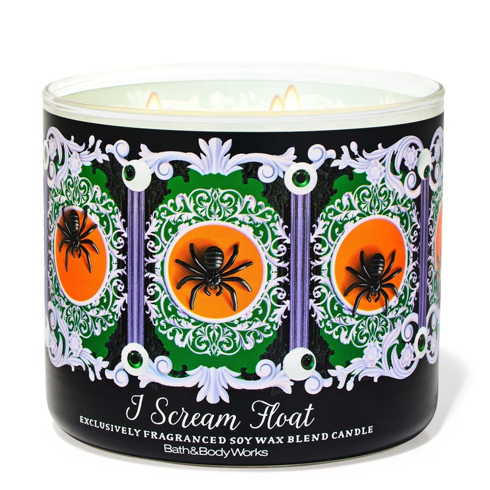 BBW 🎃 I Scream Float 🎃 3-Wick Candle 🎃 NWT